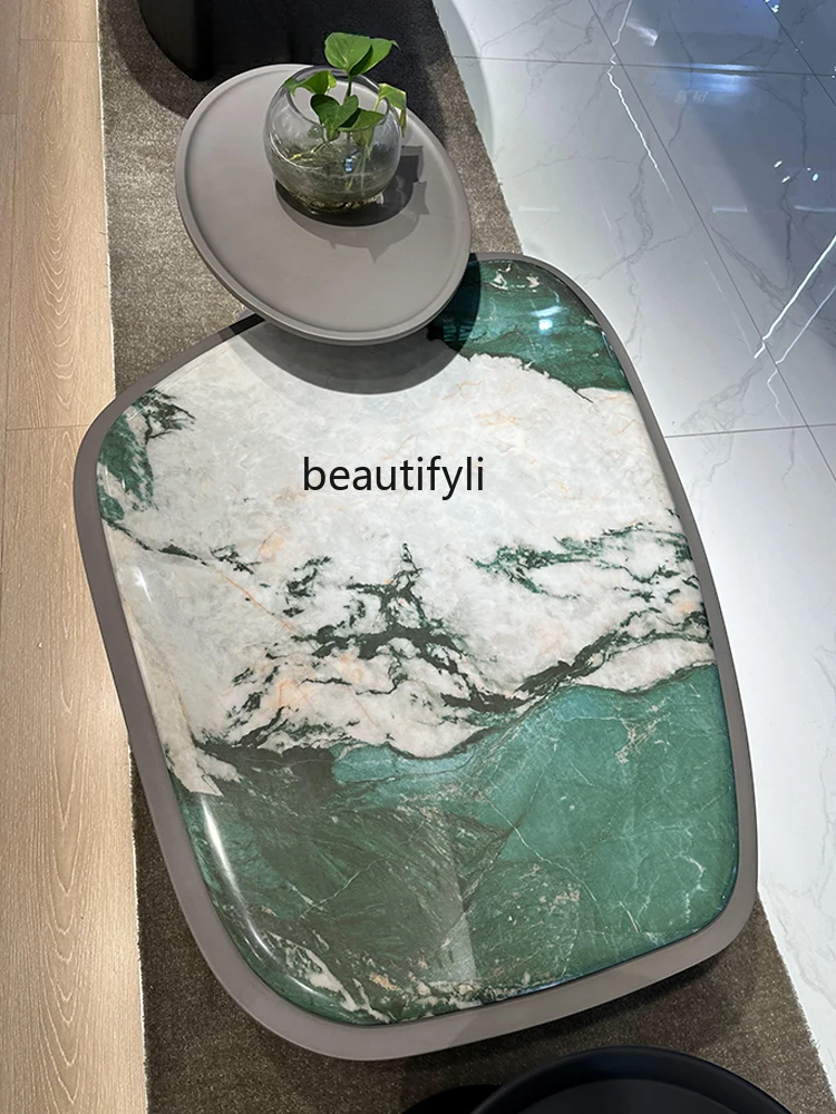 Мраморная Байда Нефритовая искусственная кожа роскошная гостиная специальная