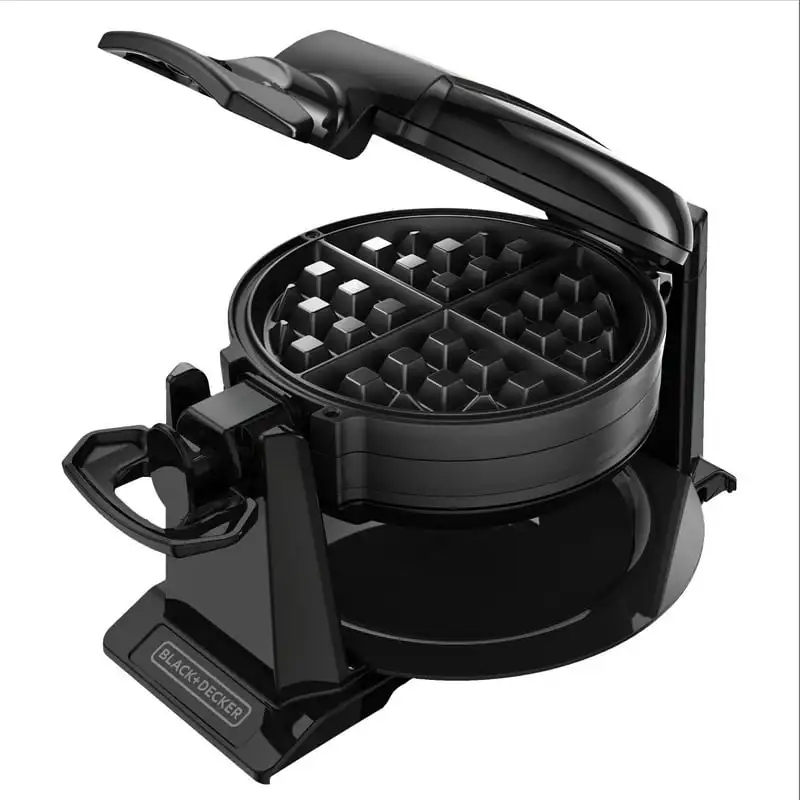 

Home Appliance Rotating Waffle Maker with Dual Cooking Plates