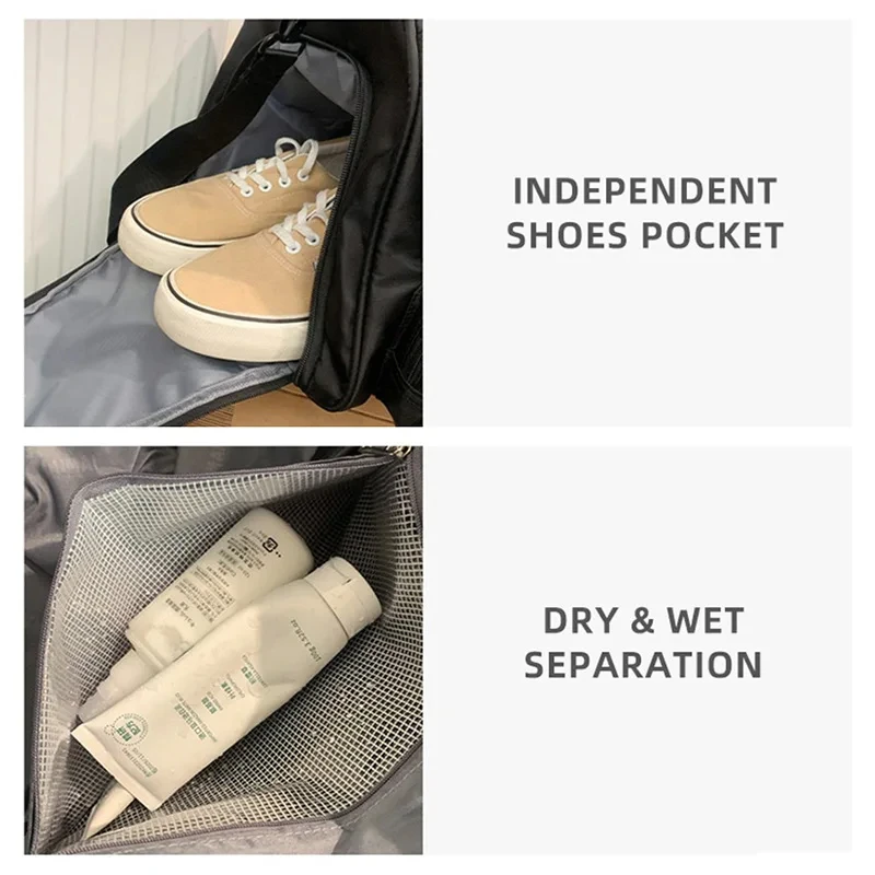 Большая многофункциональная сумка для тренажерного зала чемодан путешествий и