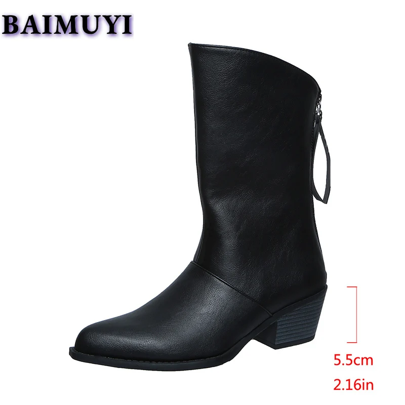 Женские ботильоны с острым носком на высоком каблуке молнии