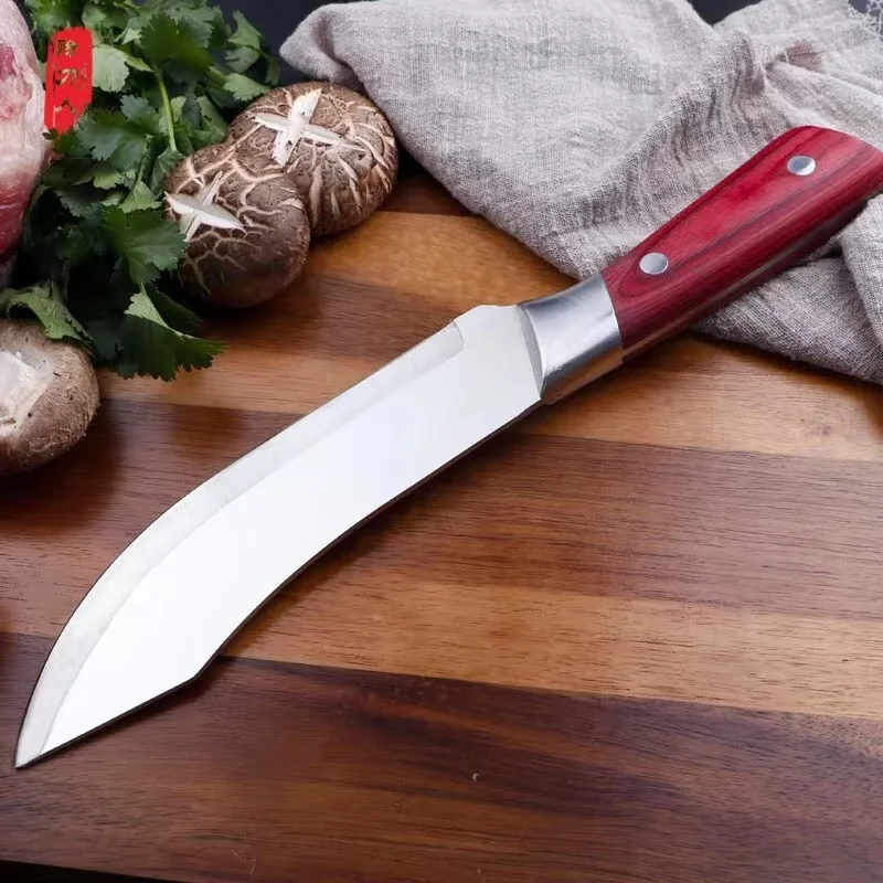 Нож шеф-повара из нержавеющей стали Профессиональный кухонный резец ручной