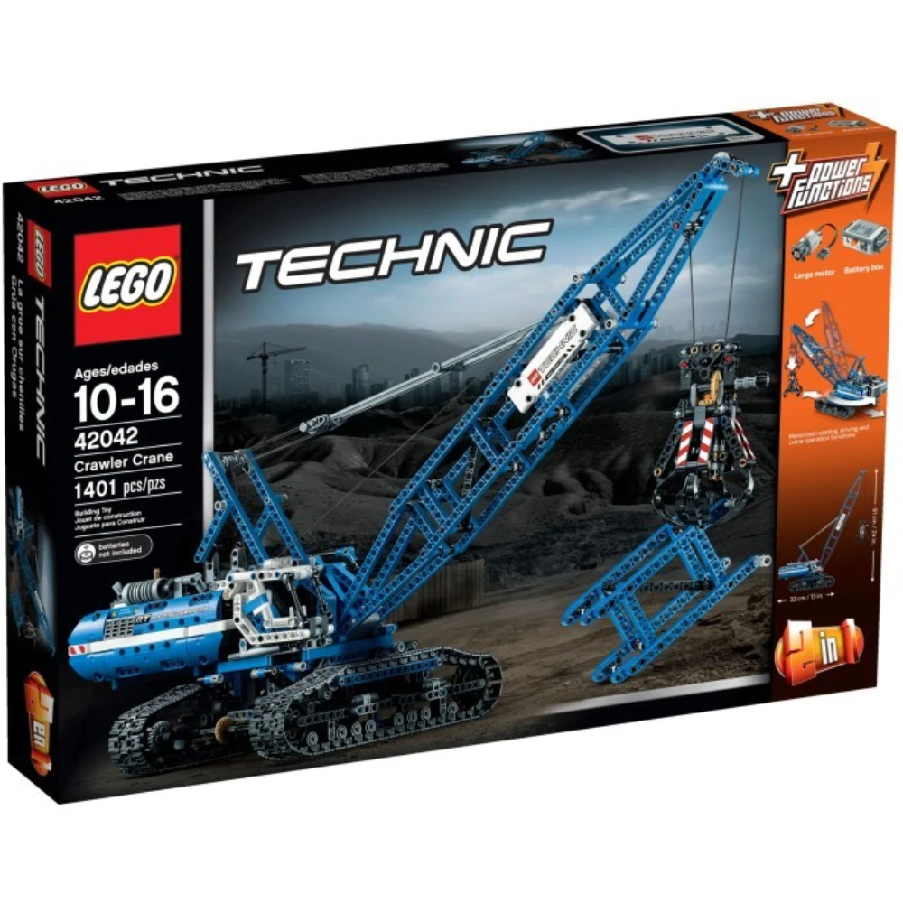 Конструктор LEGO Technic (Техник) 42042 Гусеничный кран 10+ | Игрушки и хобби