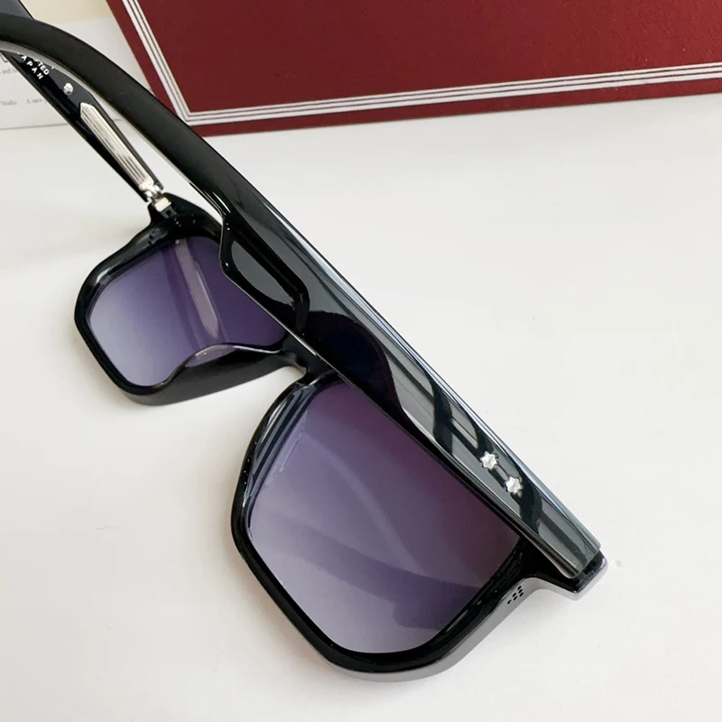 НОВЫЕ солнцезащитные очки JMM SABURO модный дизайн квадратные ацетатные мужские