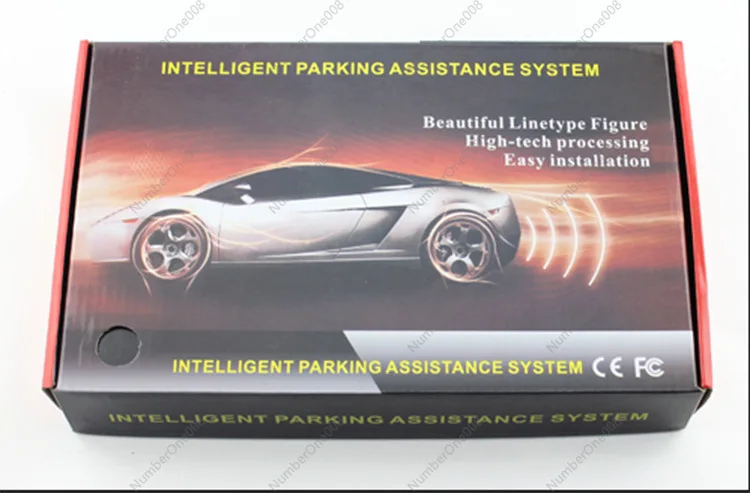 Универсальный беспроводной реверсивный радар BIBI акустический для