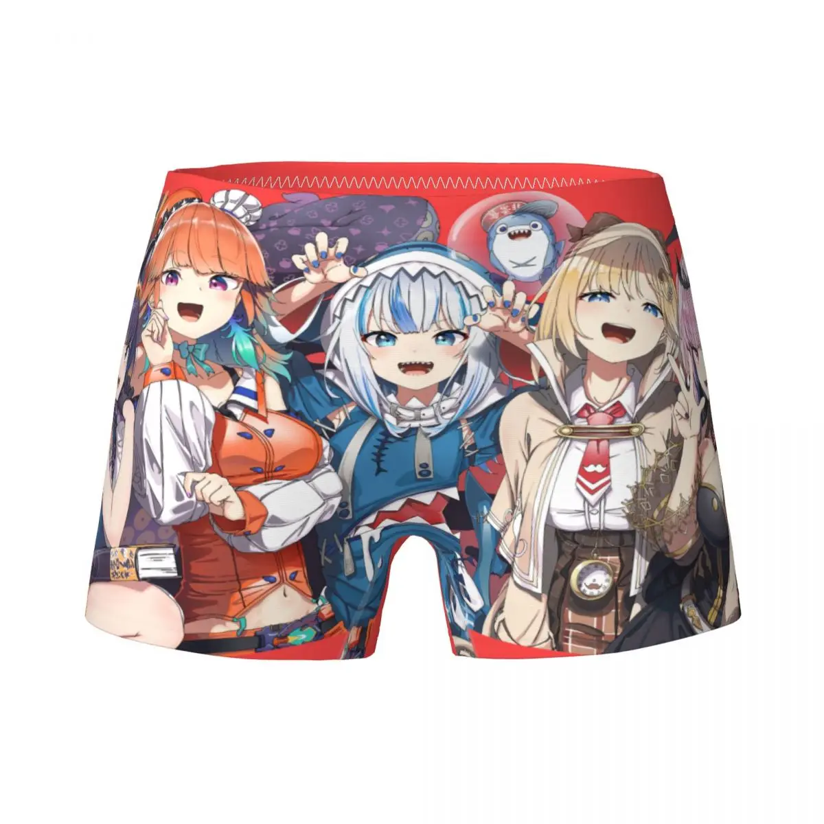 

Hololive Gawr Gura Mori Child Girls' Underwear Kids Boxers Briefs Breathable Cotton Teenagers Panties Girls Underpants For 4-15Y