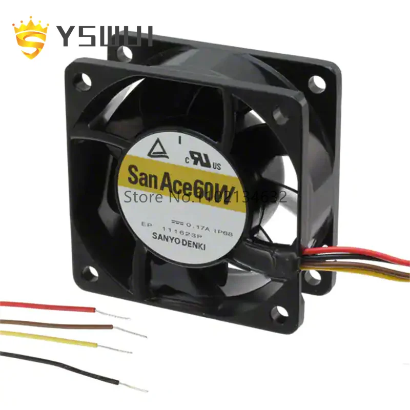 

9WL0612P4J001 original FAN 60X25MM 12VDC IP68 RBLS