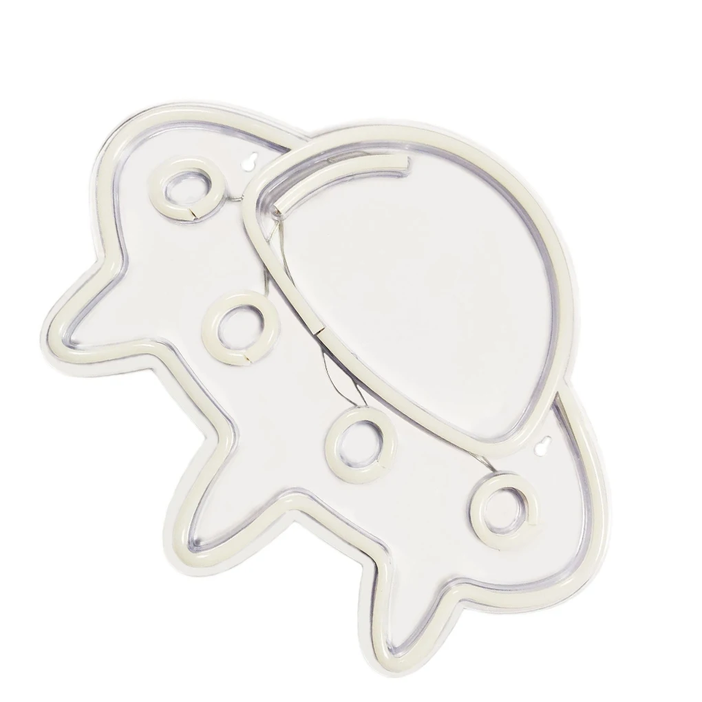 

UFO Neon Lamp LED Lightness Lights Wall Decor Aesthetic Night Lights Bedroom Game Room Household Outdoor Garden