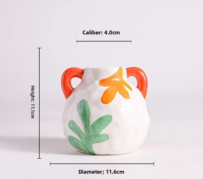 

Керамическая ваза ручной работы