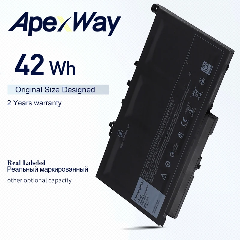 

APEXWAY Hot sale 7CJRC battery For Dell Latitude E7470 E7270
