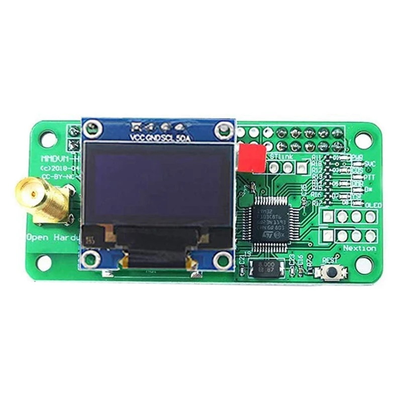 

Antenna + OLED + MMDVM Hotspot + Black Case Support P25 DMR YSF with Screen for Raspberry Pi Module