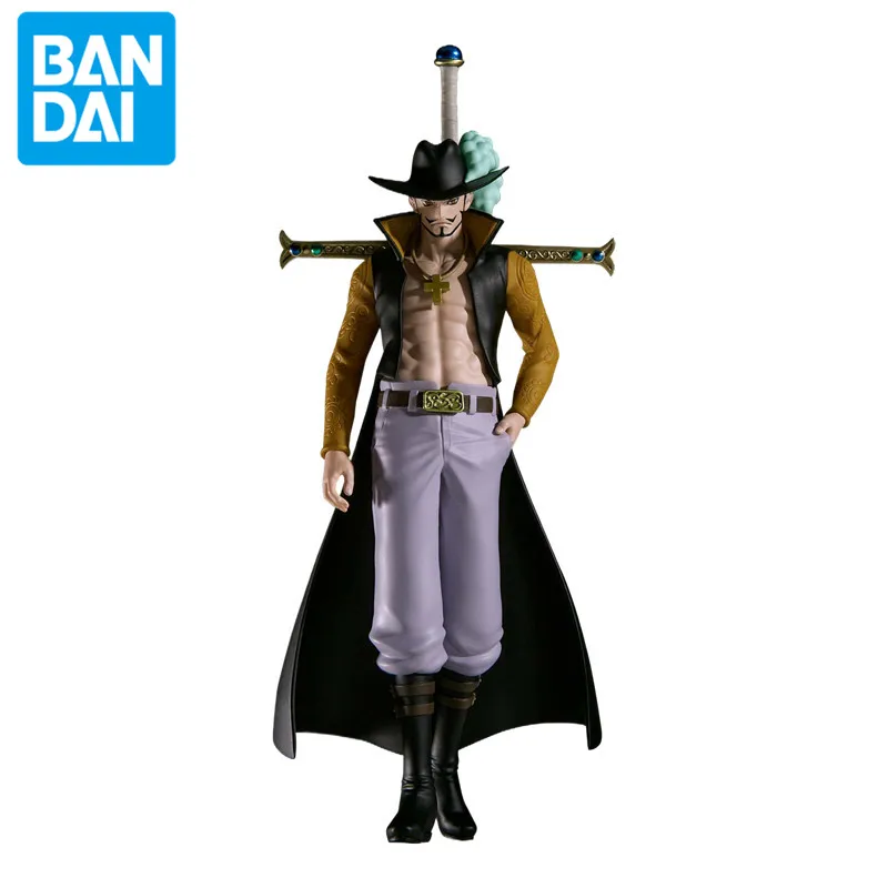 Подлинная аниме Bandai One Piece Joracol Mihawk The World's Greatest Swordsman фигурка украшение 16 см