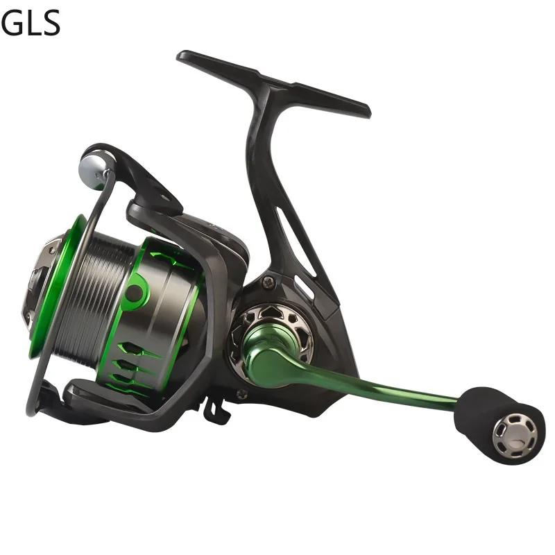 

GLS High Quality 1500 2500 3500 4500 RX-Series Spinning Wheel 5+1BB Saltwater Bass Metal Spool Fishing Reel baitcasting reel