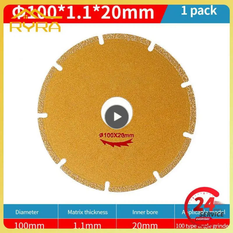 

Cutting Blade Diamond Sharp Wheel Blade Wear-resistant Durable Fast Ctting Saw Blade Angle Grinder Sheet Tools High Temperature