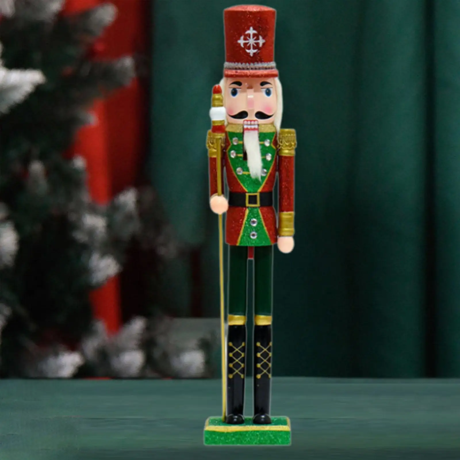 Рождественский Щелкунчик реквизит для фотосессии высота 22 дюйма стабильная