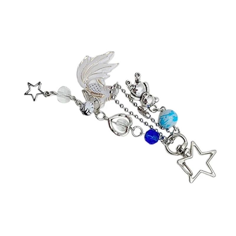 Стильная полая звезда и медуза подвеска на цепочку для телефона прочный кулон