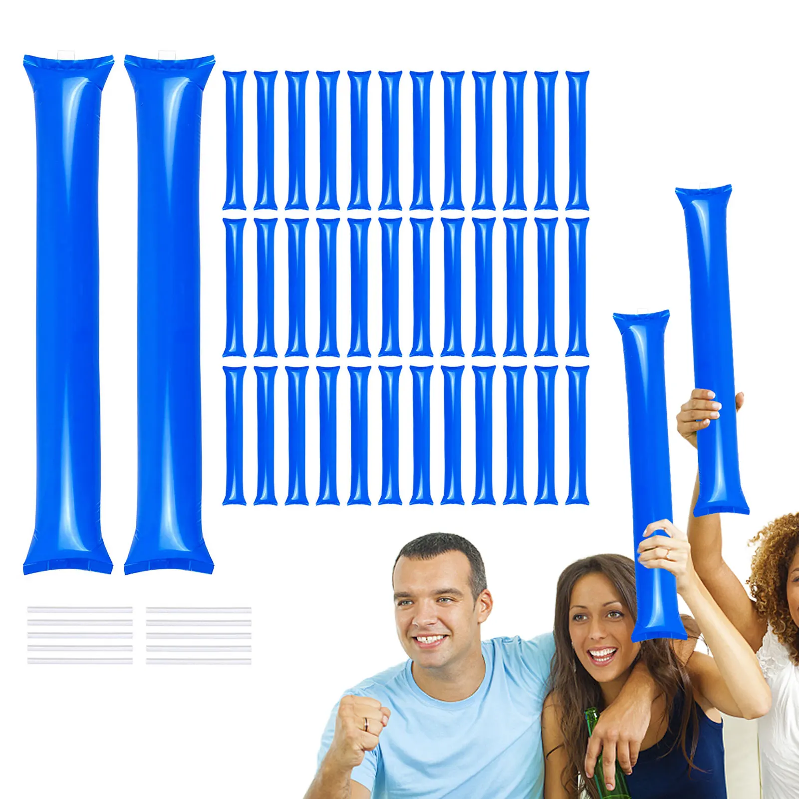 

15pcs/lot Cheering Sticks Bam Bam Thunder Sticks Cheerleading Noise Maker Toys Boom Sticks For Party Concerts Dance