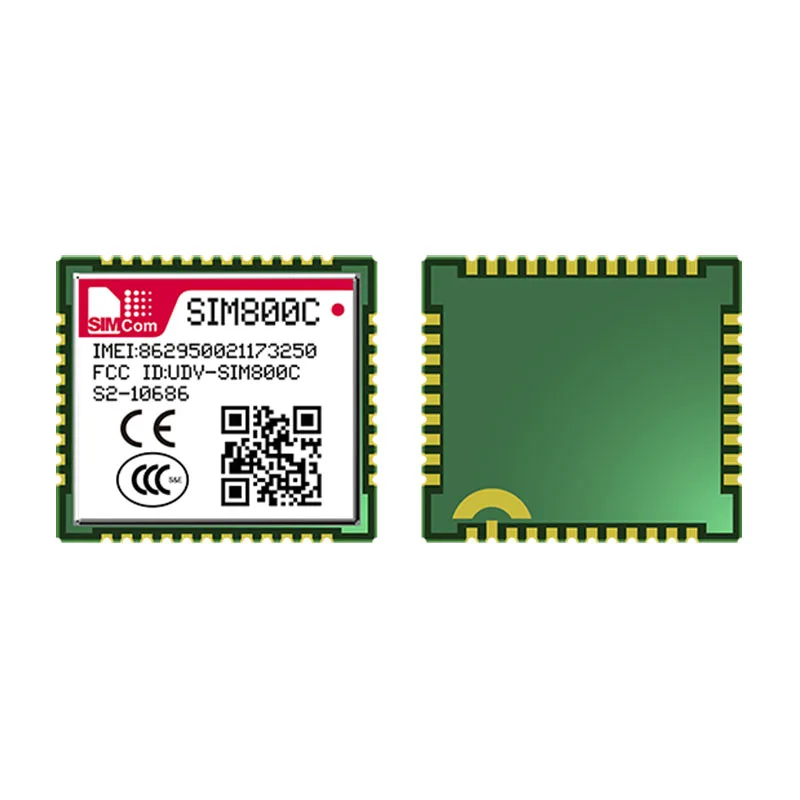 

Модуль SIMCOM SIM800C GSM/GPRS SMT типа 850/900/1800/1900 МГц 24 м без bluetooth по самой низкой цене передача SMS-сообщений