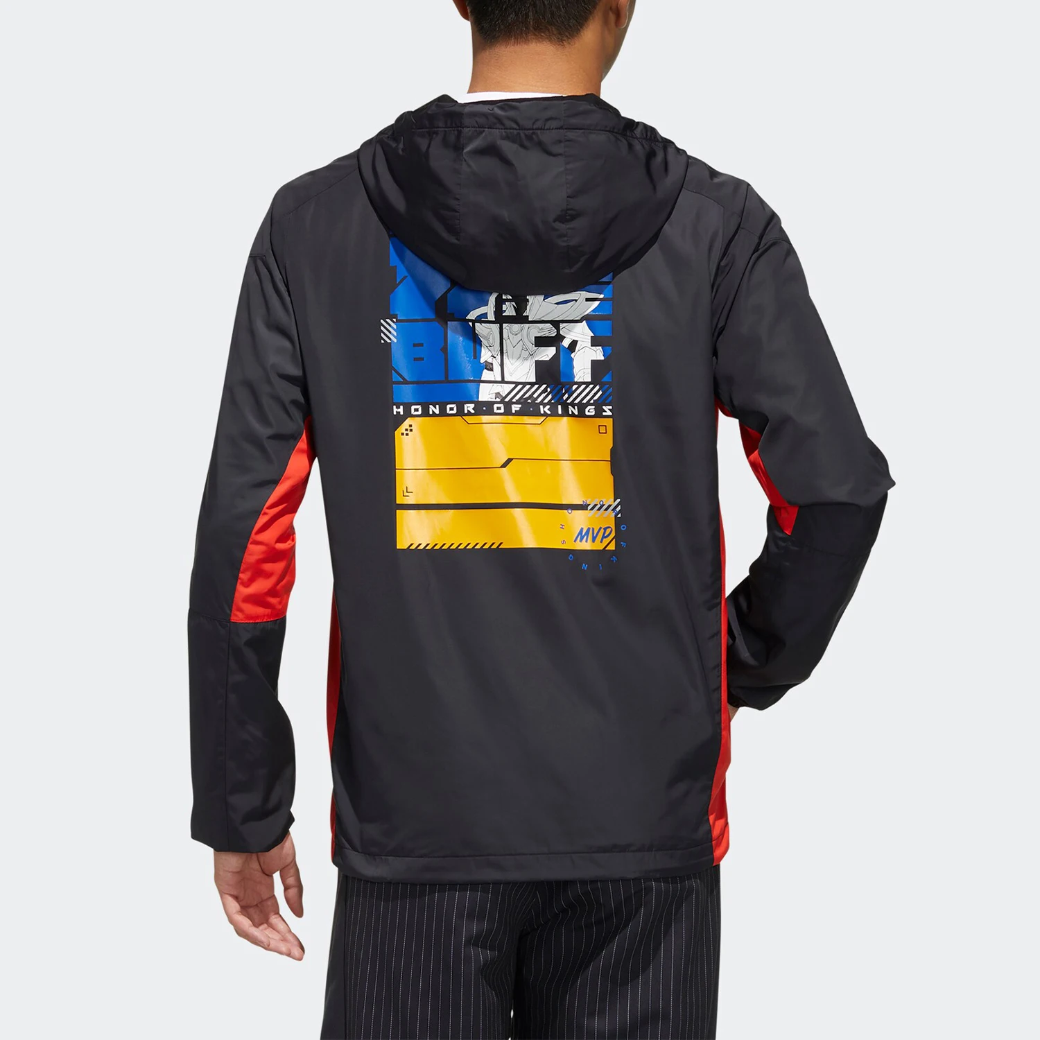 Фото Оригинальная мужская сезонная куртка Adidas King of Glory Kai, создана в коллаборации с брендом GD2186 №2