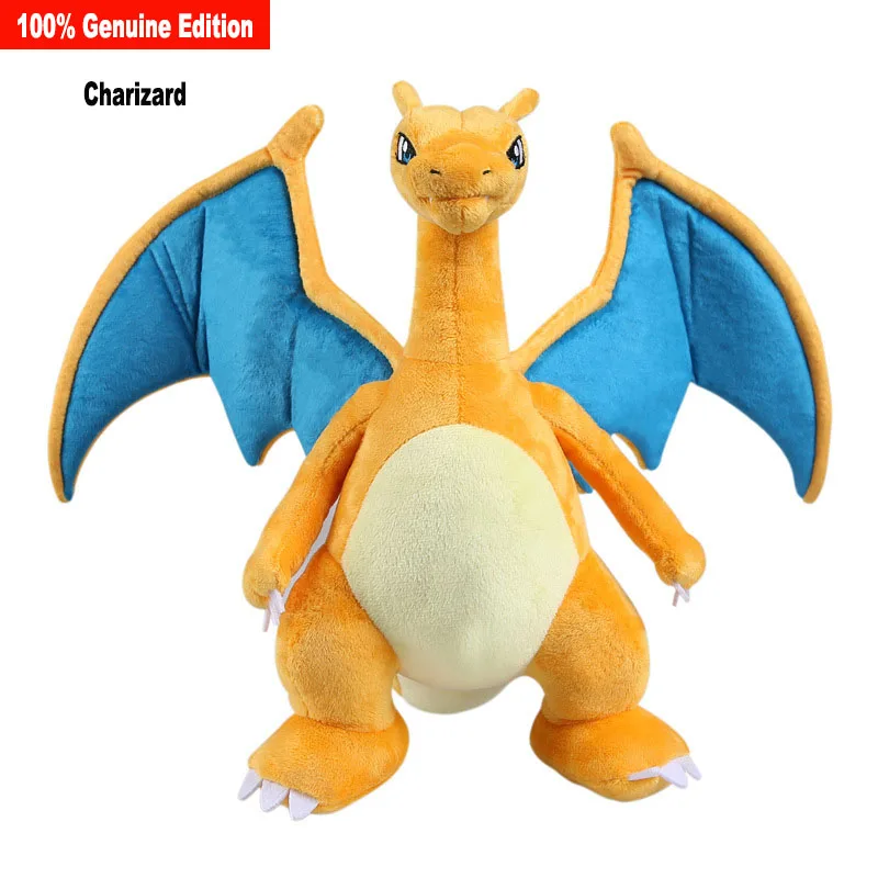 

100% оригинальная Высококачественная плюшевая игрушка Pokemon Charizard аниме фигурка модели куклы для детей лучшие подарки на день рождения