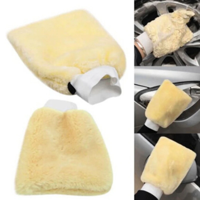 

New Arrival Fashion Wool Cleaning Gloves Polishing The Car Wash Cleaning Supplies Car Cleaning