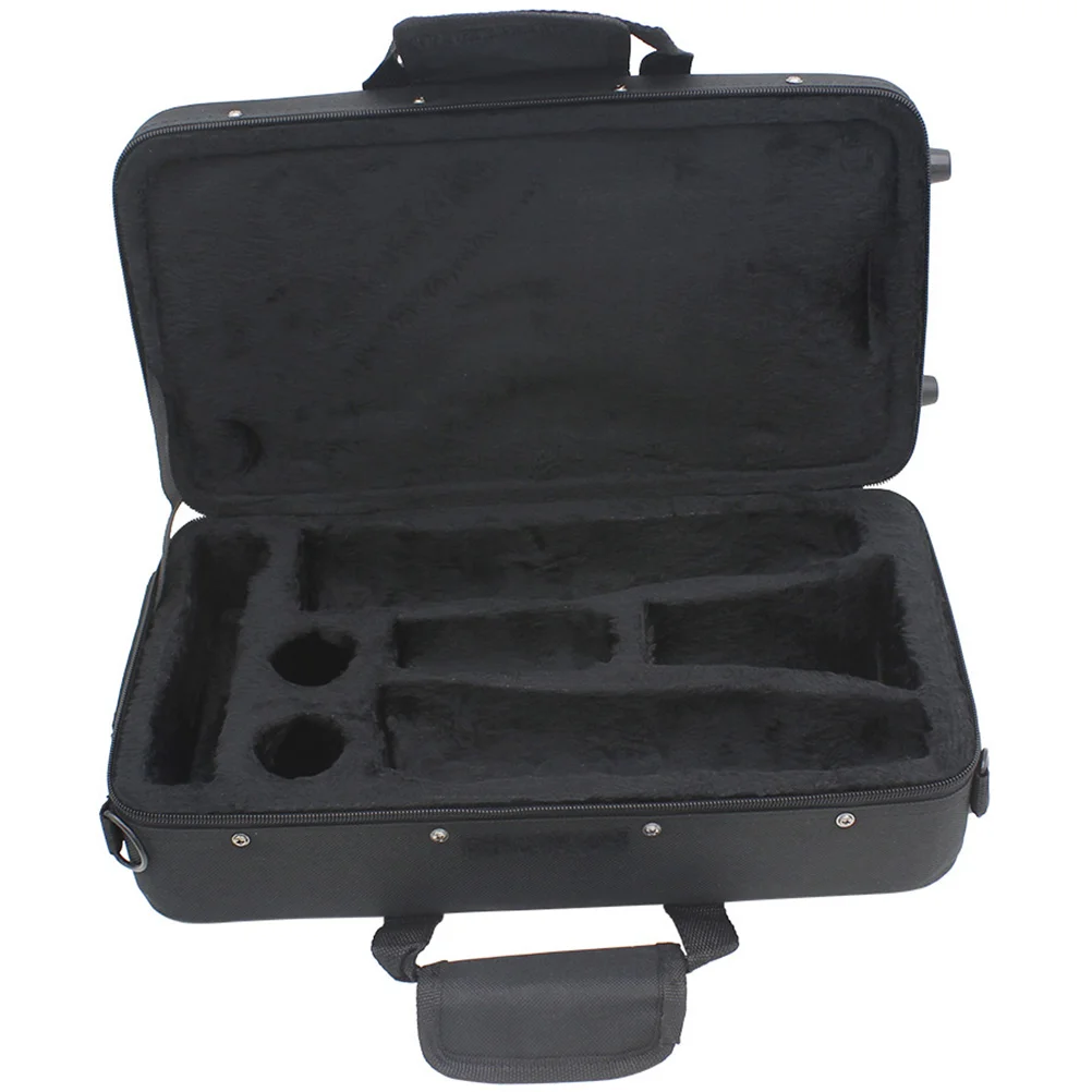 

Black Cloth Clarinet Case Woodwind Instrument Holder Flute Storage Bag Portable Accessories