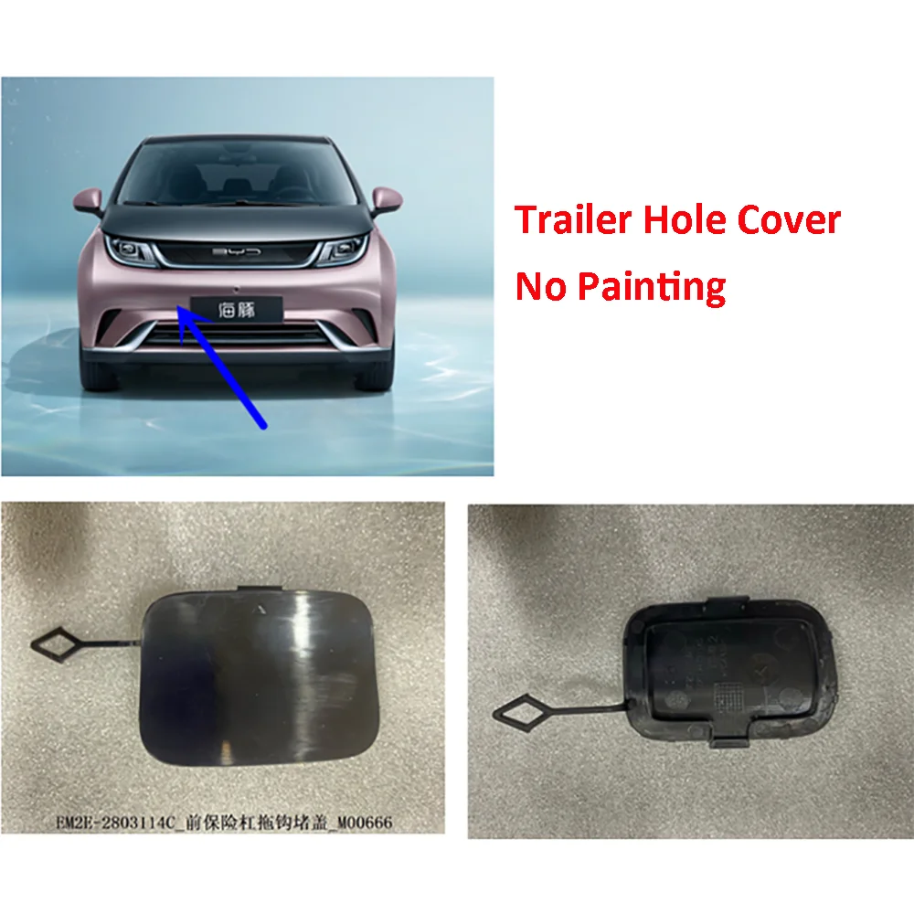 

Front Bumper Trailer Hole Cover For BYD DOLPHIN 2021-2022 Model