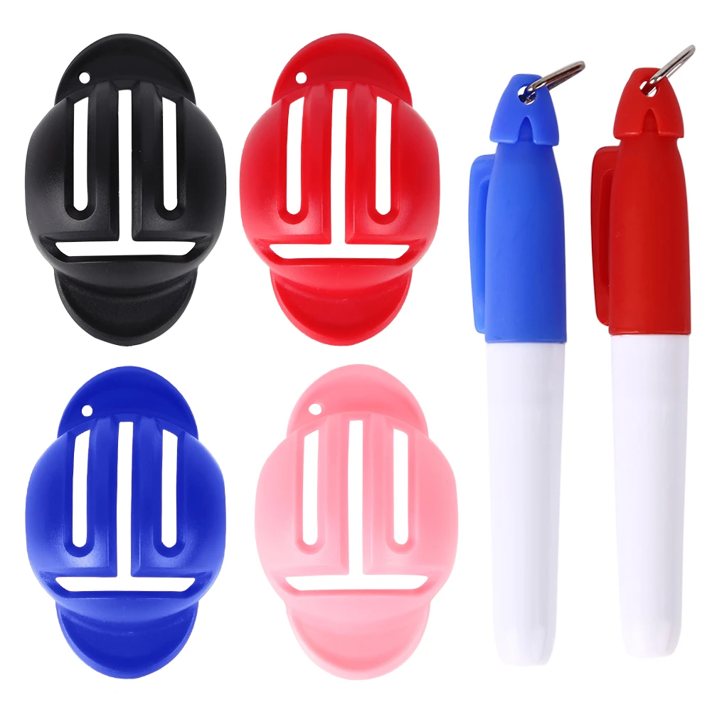 

Golf Ball Liner Markers Pen Drawing Alignment Marks Golf Training Tools Gifts for Golfer Training Practice Equipment