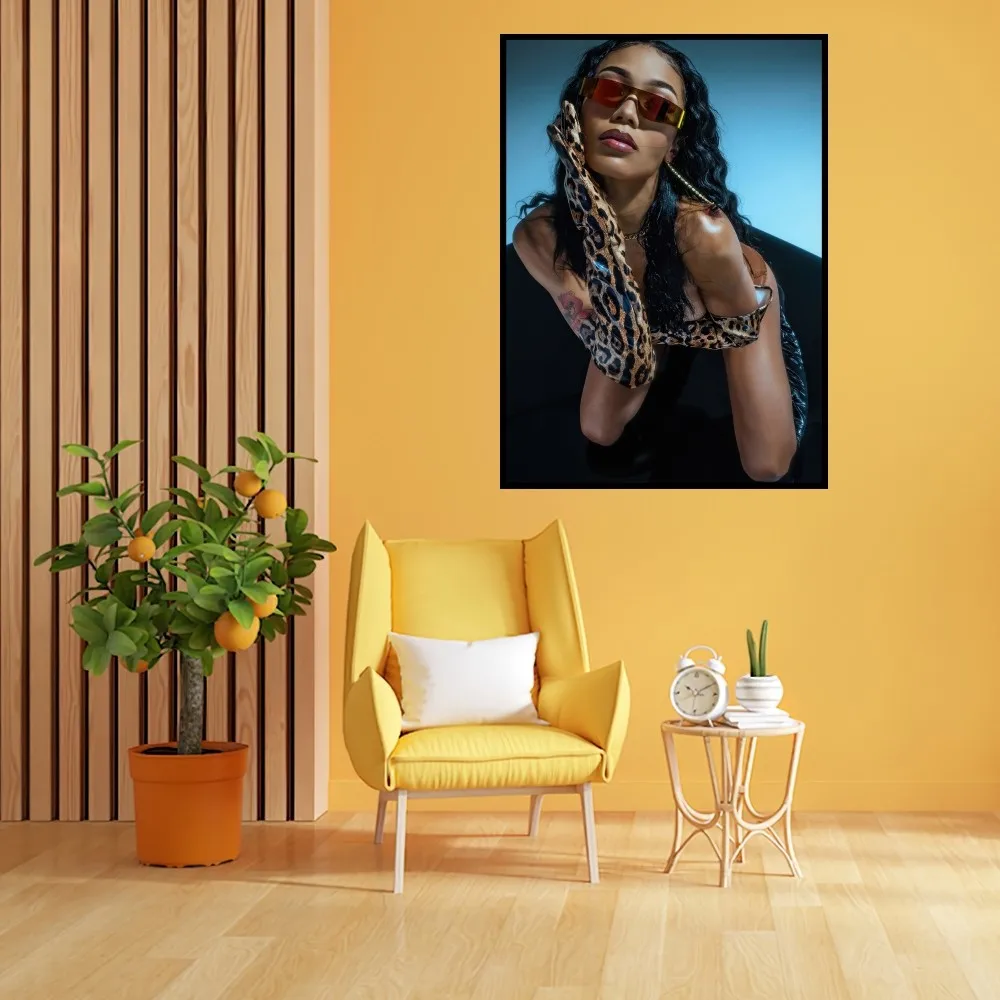 Рэпер C-Coi Leray Lemon Cars Печать плакатов Настенная живопись Спальня Гостиная