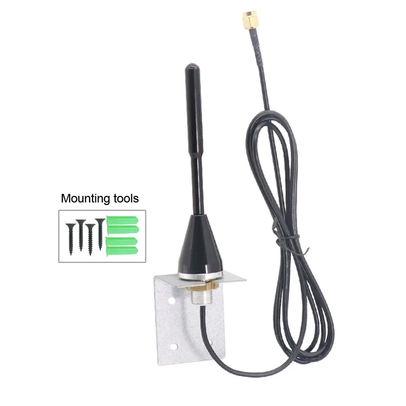 New Style 868Mhz 915Mhz GSM 900~1800Mhz Lora Pure Copper Aerial Omni External WiFi Antenna With Low Loss RG174 Cable
