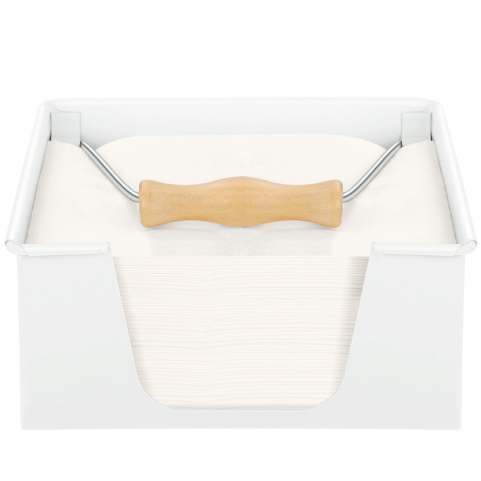 

Cabilock Napkin Holder Household Tissue Holder Napkin Box Iron Tissue Paper Box Tabletop Kitchen Tissue Bathroom accessories