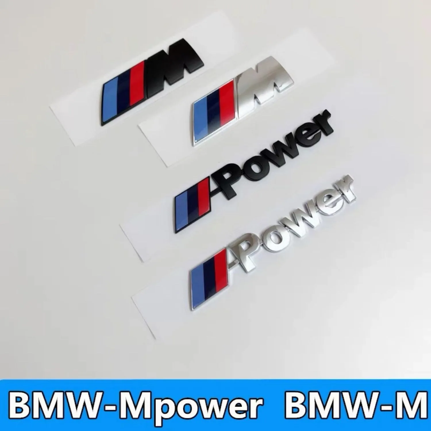 3D ABS черный логотип M эмблема значок на крыло автомобиля наклейка багажник для BMW