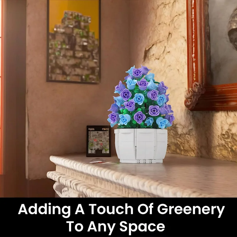 Креативный Набор Бонсай сделай Сам С Блоками Вишни Для Украшения Дома