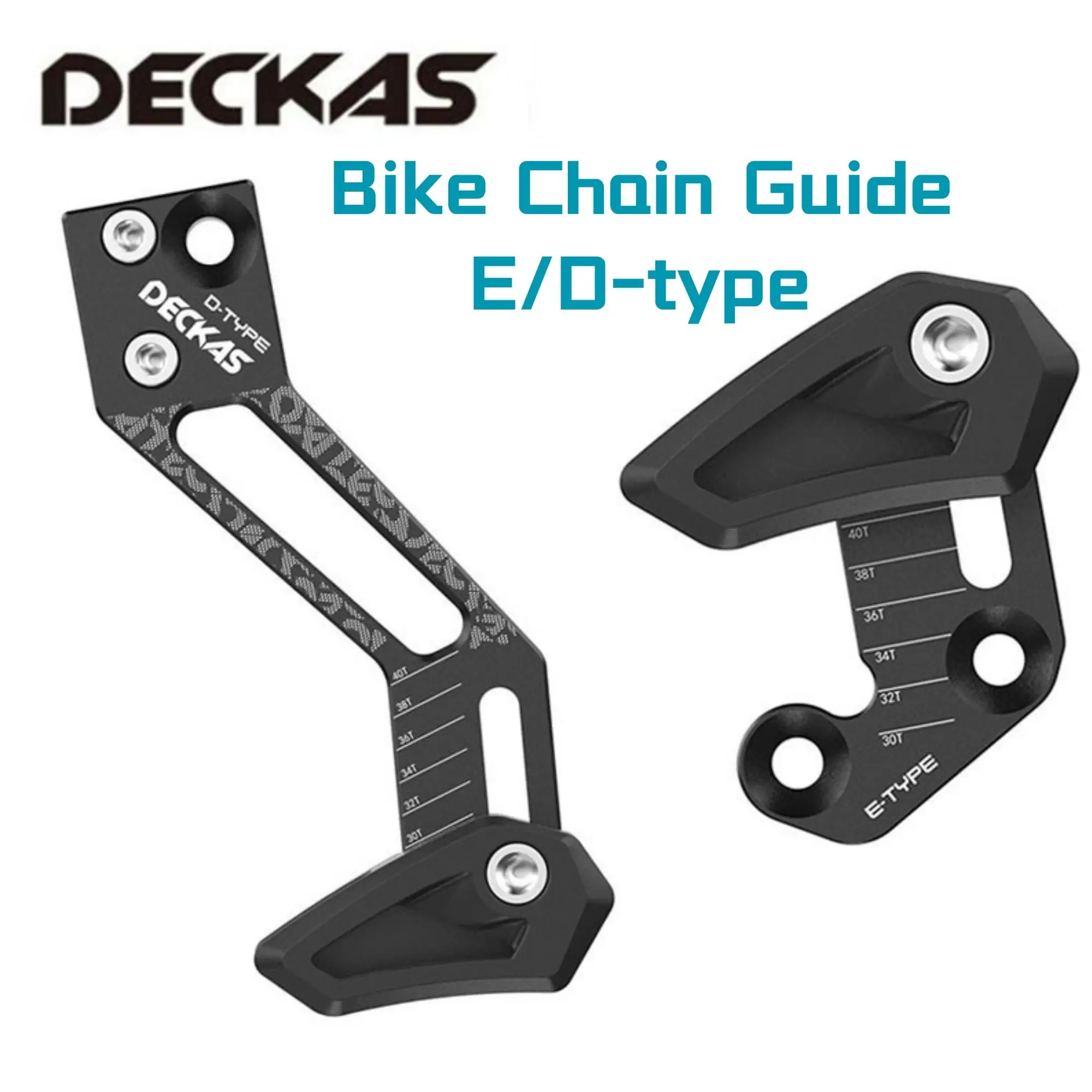 

DECKAS Mountain Bike Chain Guide MTB Bicycle E-type D-type Mount Low Direct Mount Chain Guard for 1X Drivetrains Bike Tools