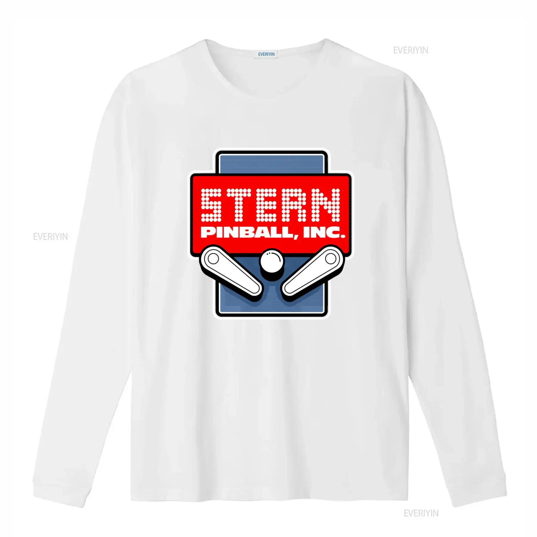 Фото Футболка с логотипом Stern Retro Arcade Gamer Pinball, классический дизайн для энтузиастов, винтажная, повседневная, мягкая, стильная, с графическим принтом №4