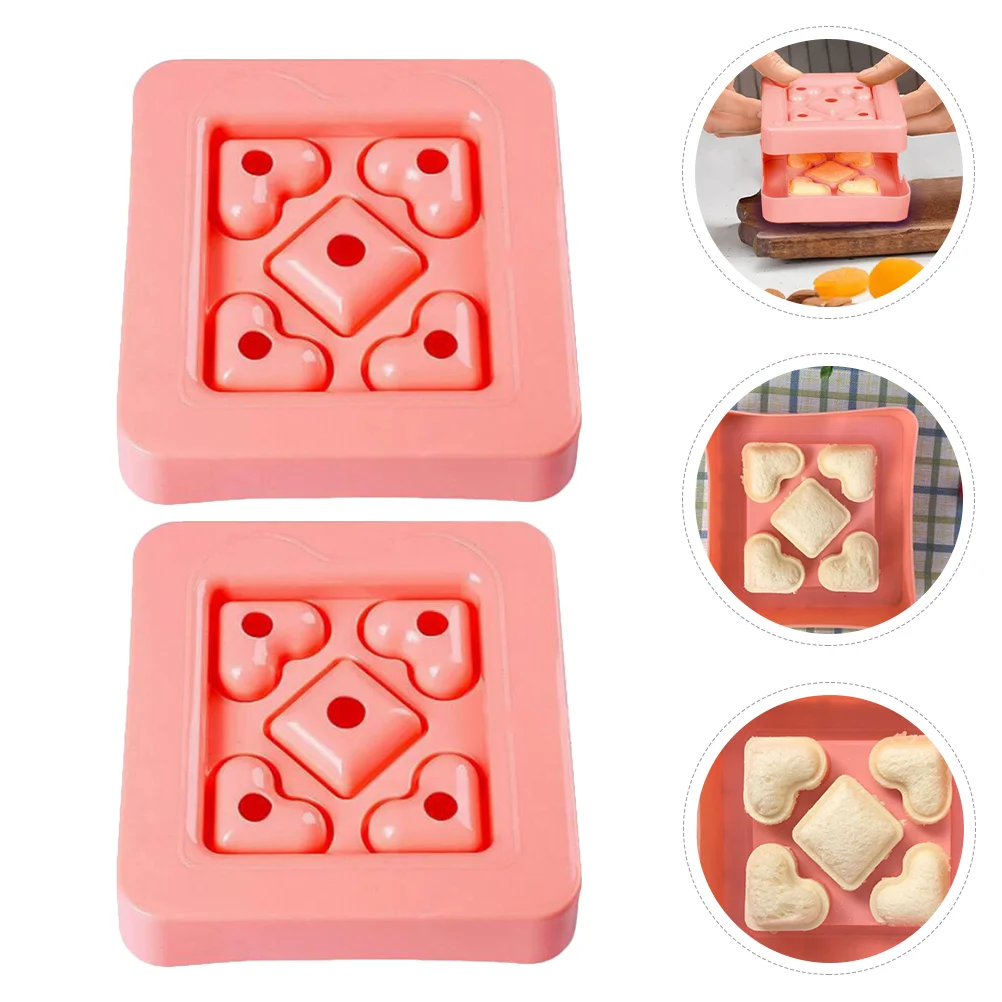

2Pcs Premium Mini Sandwich Molds Kitchen Use Molds Cooking Tools )