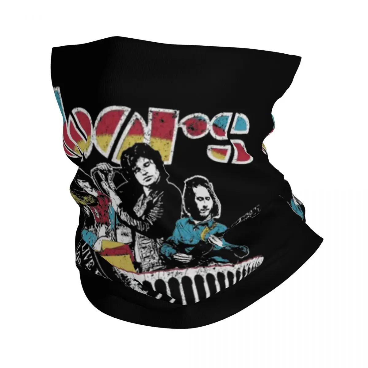 Бандана The Door Band шейный Гетр с принтом Балаклава маска для лица шарф