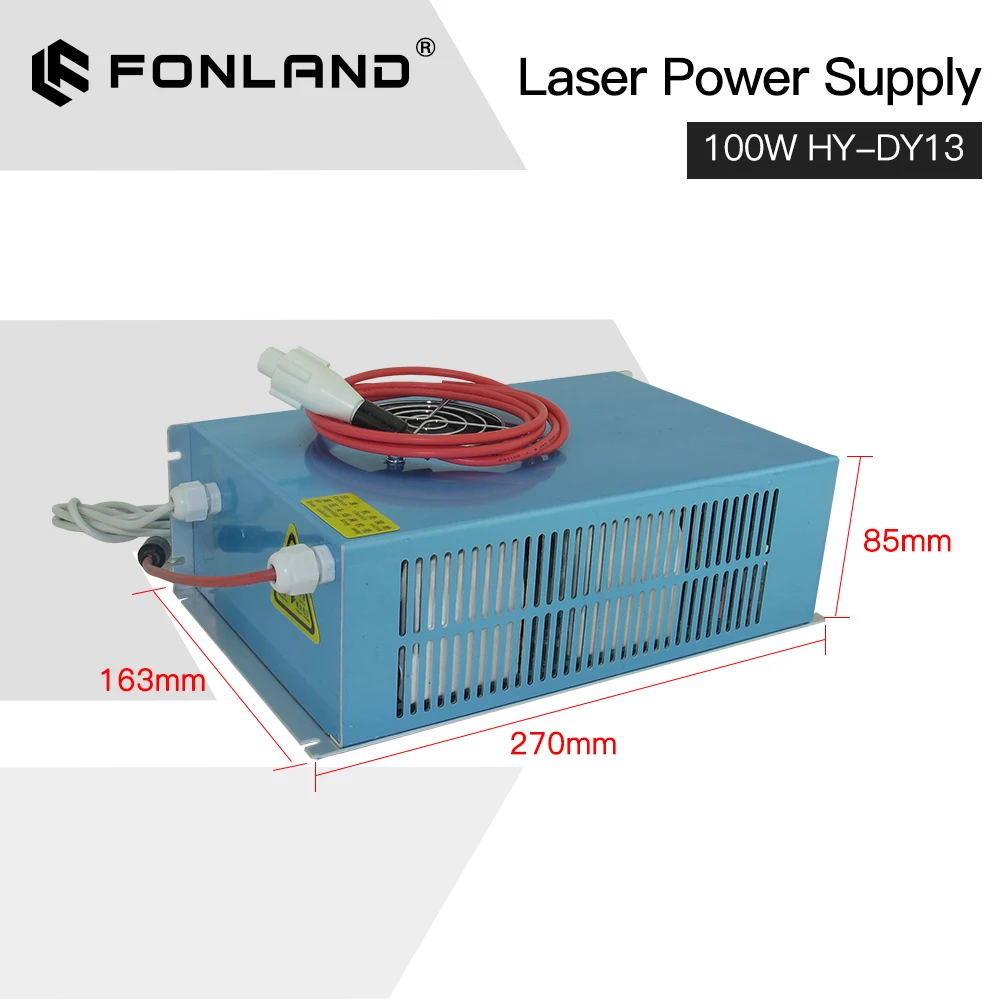 FONLAND DY13 CO2 Laser Power Supply For RECI W2/Z2/S2 CO2 Laser Tube Engraving / Cutting Machine DY Series enlarge