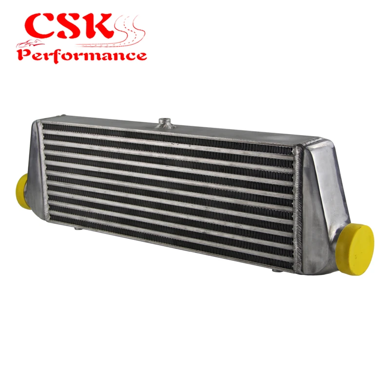 

Universal Bar&Plate Front Mount Intercooler 500*180*64 FMIC 2.5" In/Outlet Black/silver