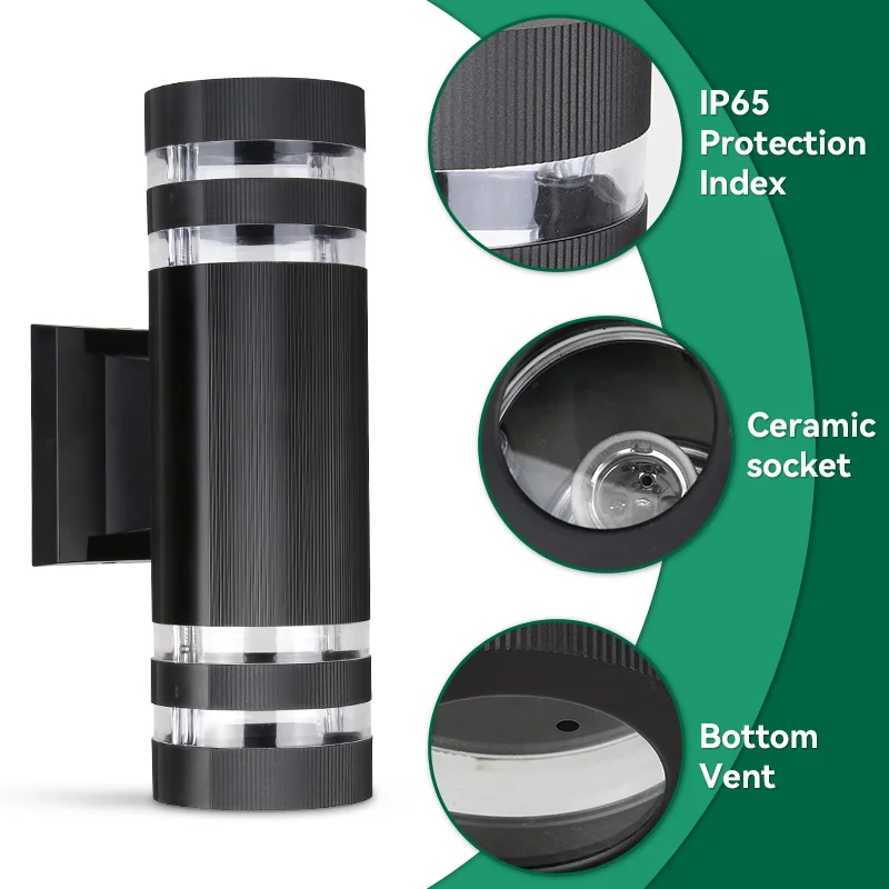 Водонепроницаемый Светодиодный Уличный Настенный Светильник