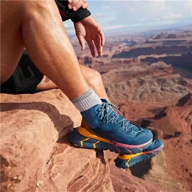 HOKA TenNine Hike GTX High Top Men's Shoes Waterproof Hiking Hiking Shoes Outdoor Running Shoes Sneakers