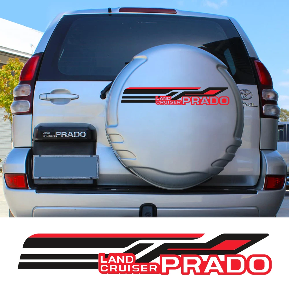 Для Toyota Land Cruiser Prado автомобильные запасные шины декоративные наклейки