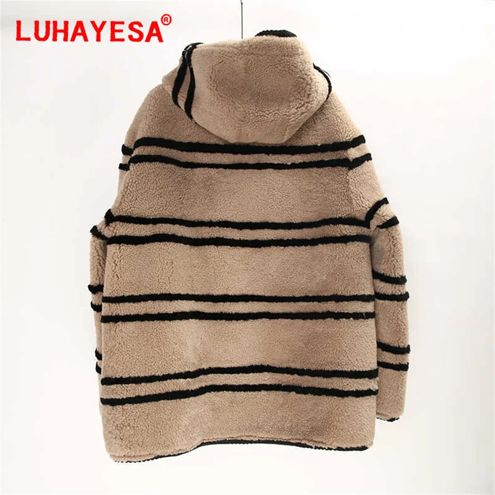 Новинка 2024 года L Vissesa Australia Merino Pearl Sheepskin Lamb Fur Shearling Одежда Женская повседневная