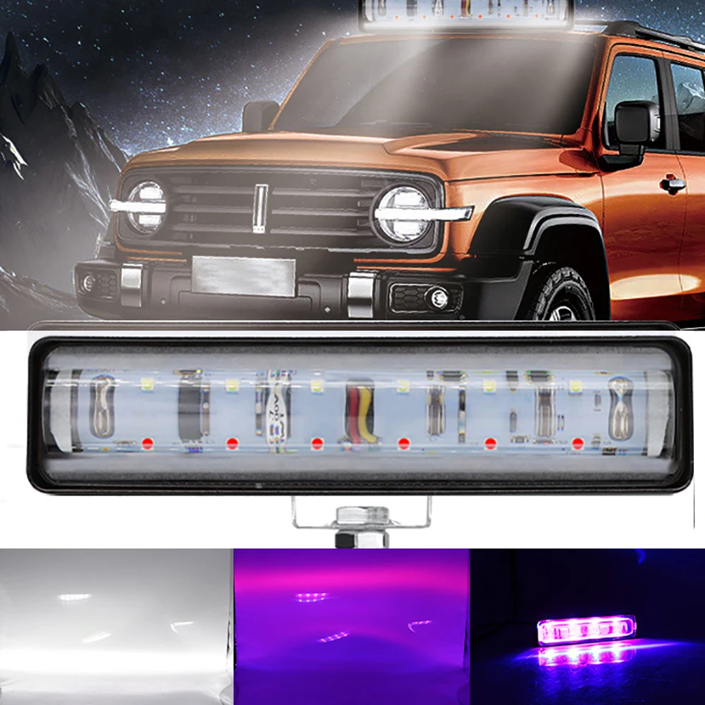 Подходит для внедорожного вспомогательного освещения рабочего света ряд из 14