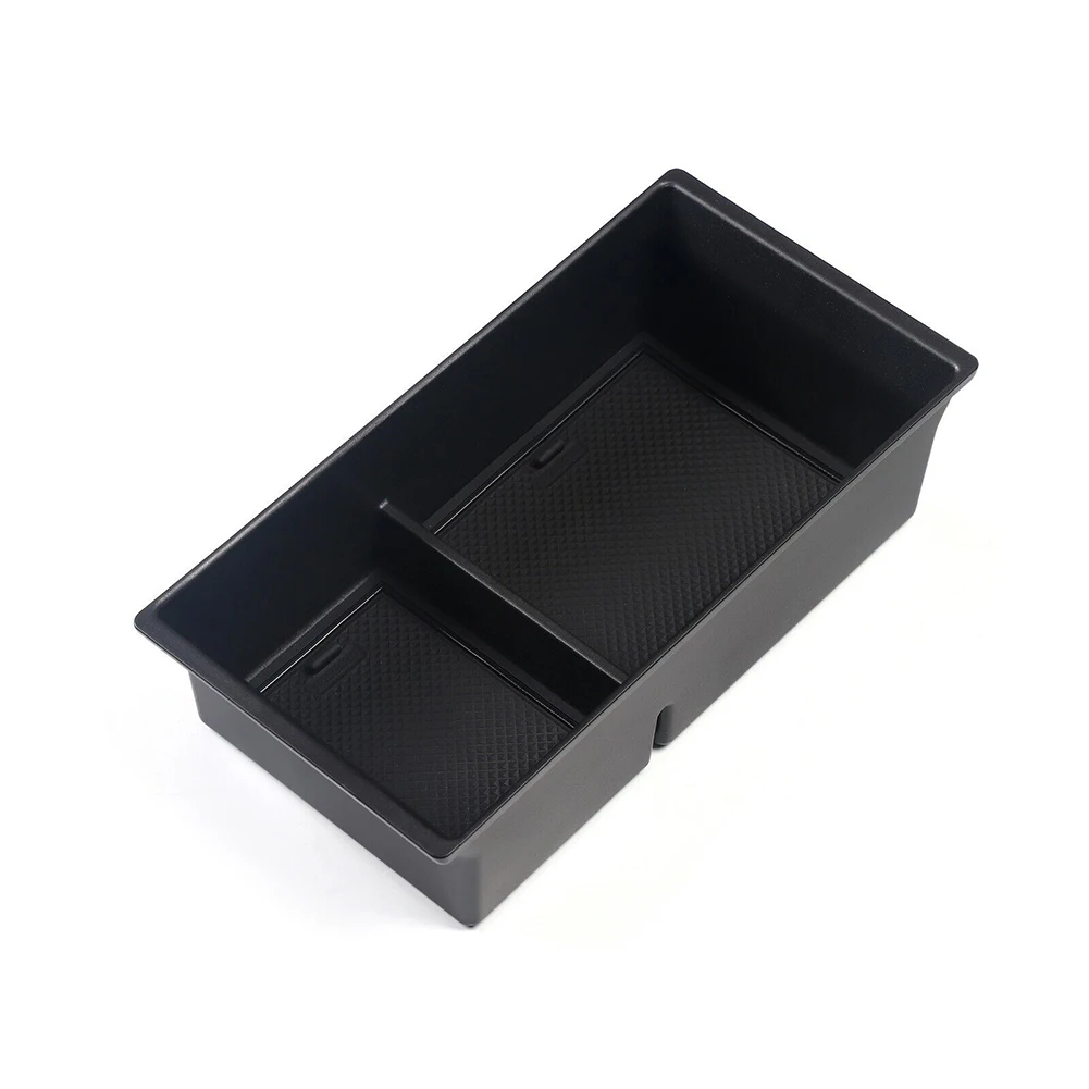 

High Quality Armrest Storage Box Organizer ABS Car Accessories Card Phone Holder Center Console Durable Stowing Tray
