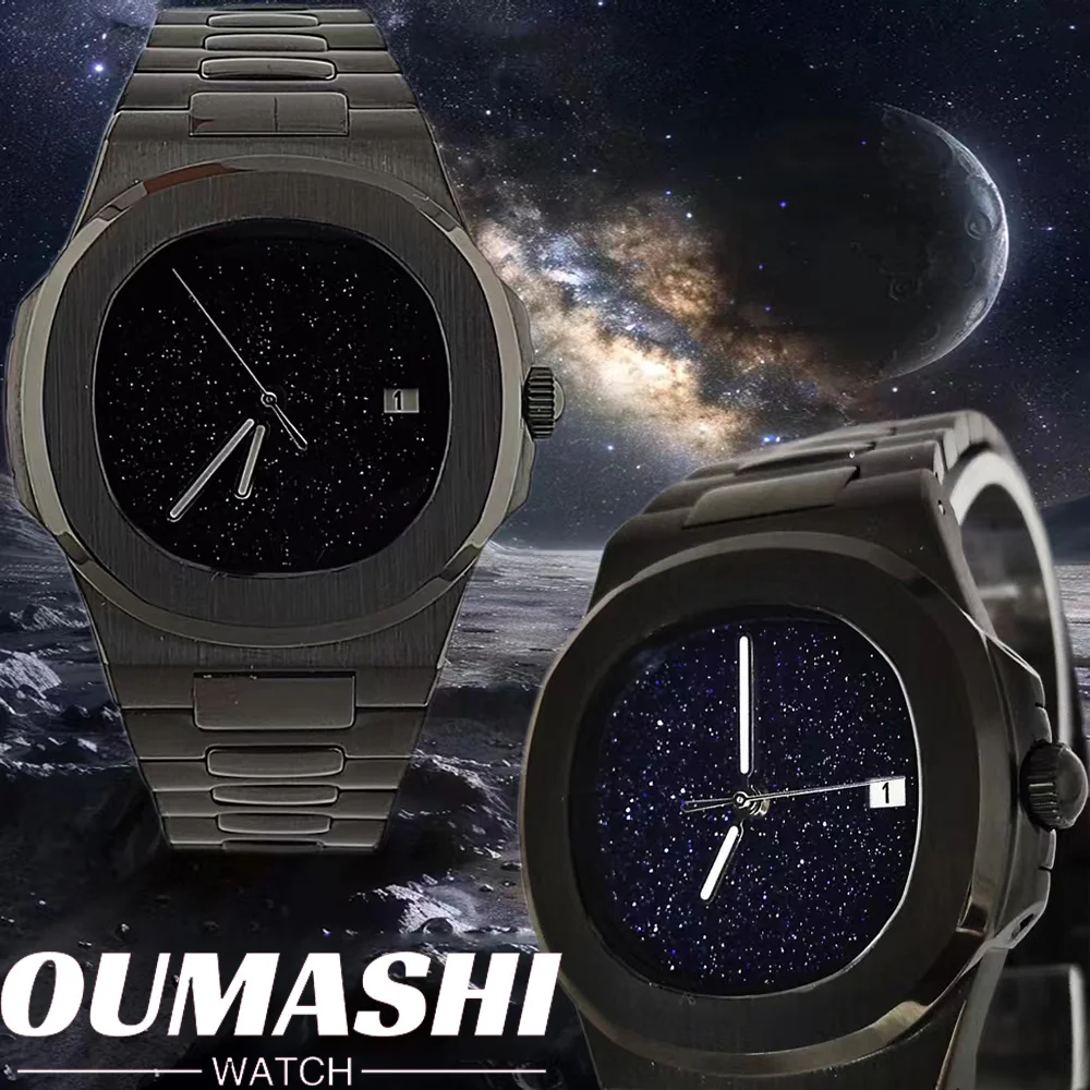 NH35 ЧАСЫ Astral 43 мм квадратный механизм автоматические механические мужские часы с