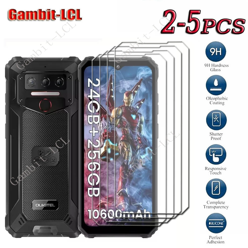 Фото 2-5 шт. 9H HD закаленное стекло для OUKITEL WP23 Plus 6,52 