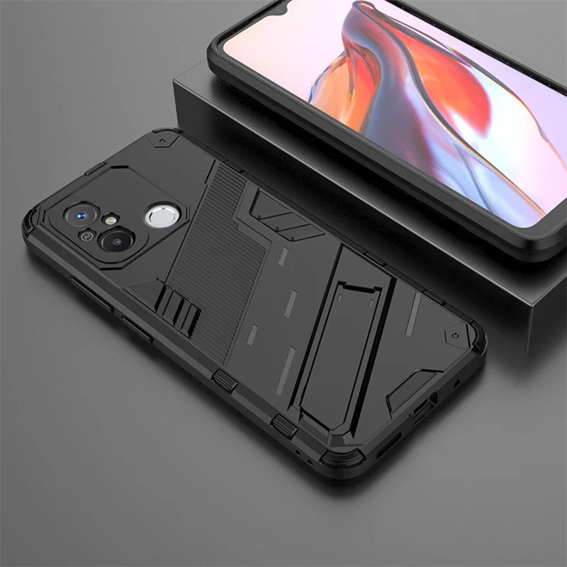 

Shockproof Armor Case For Xiaomi Redmi 12C 6.71" Car Magnetic Holder Stand Back Cover for Xiomi Redmi 12 C C12 Redmi12c 4G Coque