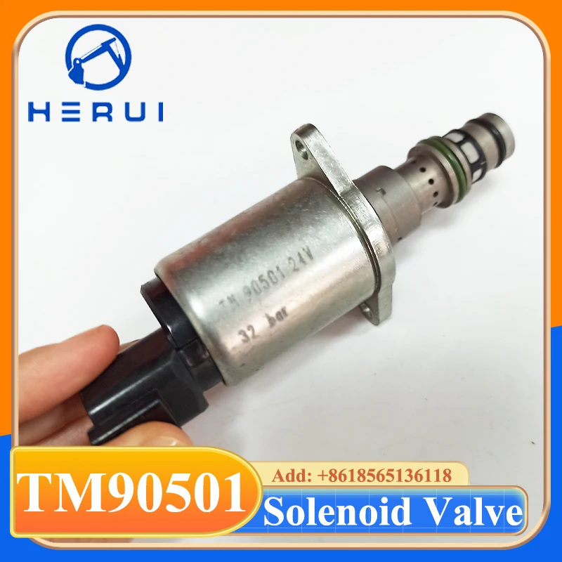 TM90501 TM-90501 24 В Высококачественный электромагнитный клапан для экскаватора
