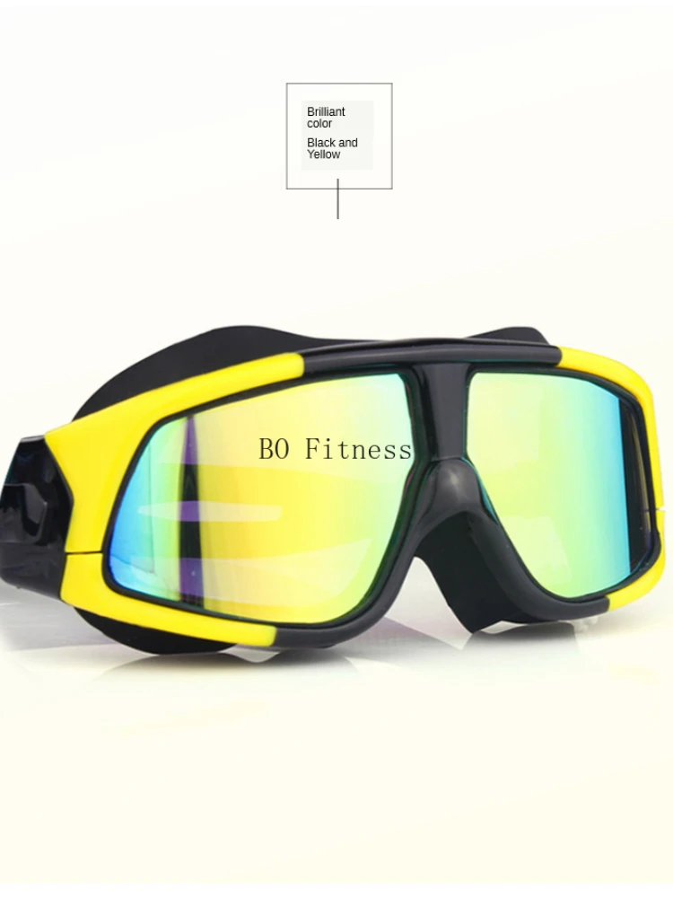 Плавательные очки с коррекцией для близорукости, водонепроницаемые, антизапотевающие с диоптриями, спортивные, регулируемые для чтения для женщин и мужчин, комплект ацетат.