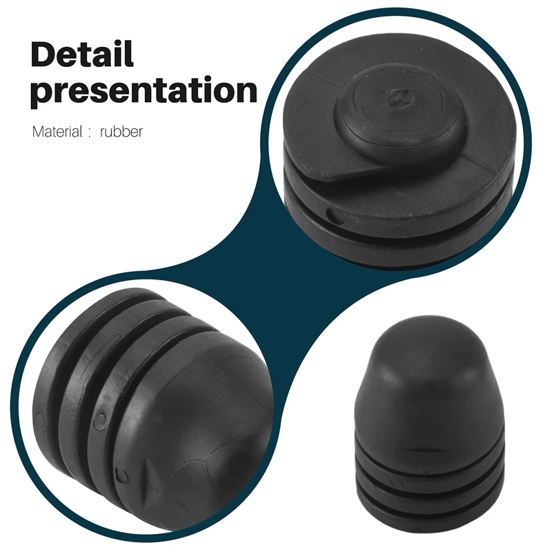 2 шт. черный резиновый капот стопорный буфер бампера 867827500 A для Bora Caddy Jetta Golf Passat